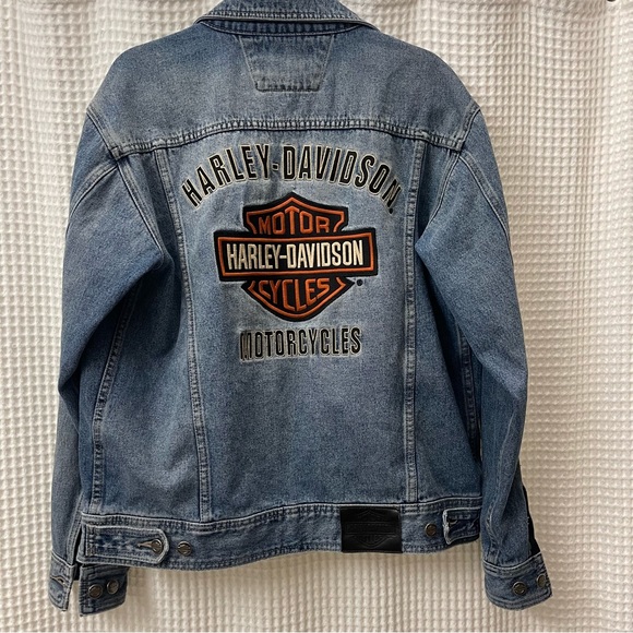 Harley-Davidson Other - Vintage, Classic Harley Davidson Men's Jean Jacket | Denim | size Medium